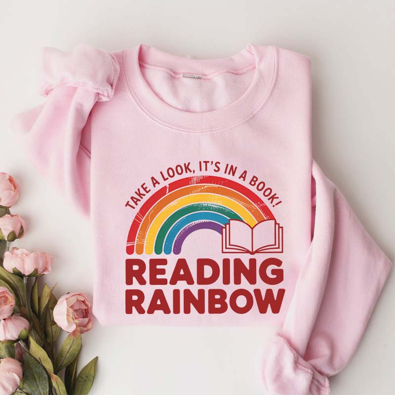 Take a Look It's in a Book Sweatshirt