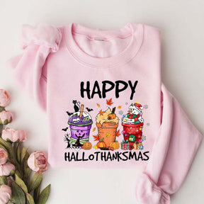 Happy Hallothanksmas Sweatshirt