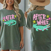 Later Gator Alligator Summer T-Shirt