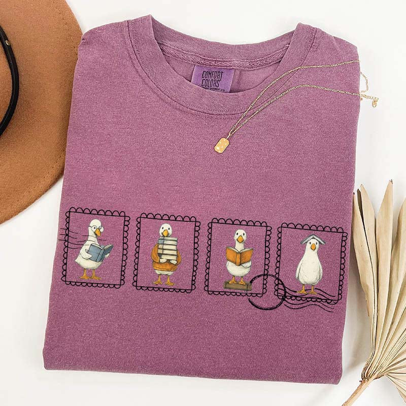 Silly Goose Teacher Book T-Shirt