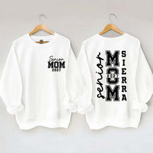 Custom Graduation Senior Mom 2027 Sweatshirt