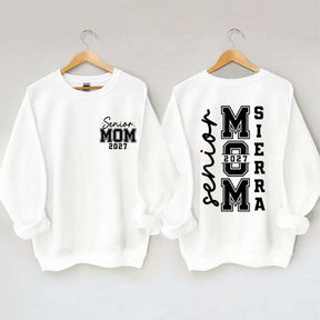 Custom Graduation Senior Mom 2027 Sweatshirt