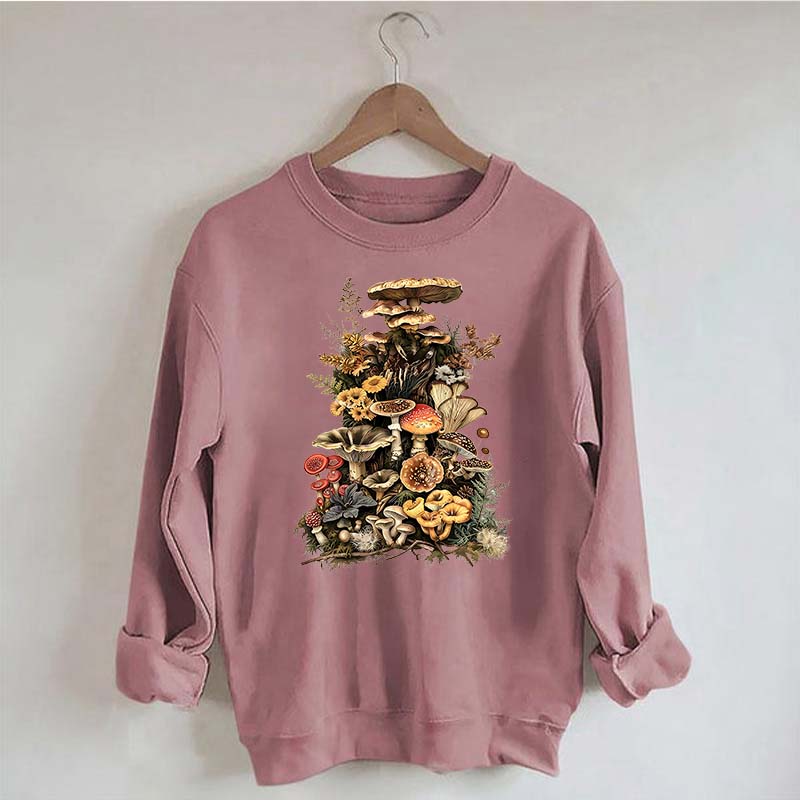 Retro Goblincore Mushroom Dark Cottagecore Sweatshirt