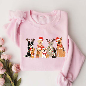 Christmas Dog Holiday Lover Sweatshirt