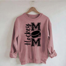 Hockey Mom Heart Simple Sweatshirt