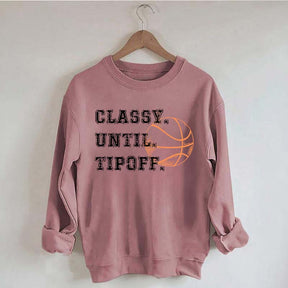 Retro Classy Until Tipoff Sweatshirt