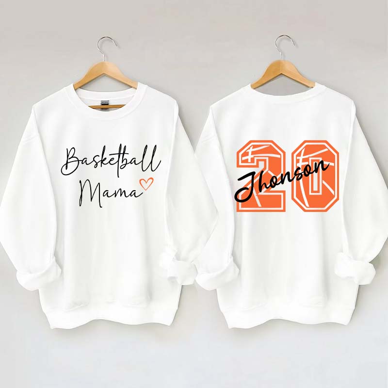Custom Basketball Mom Love Sweatshirt