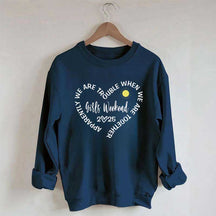 Apparently We Are Trouble When We Are Together Girls Weekend Sweatshirt