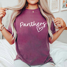 Custom Team Name with Heart T-Shirt