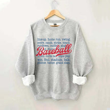 Baseball Sport Life Sweatshirt