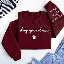 Custom Dog Grandma Pet Lover Sweatshirt