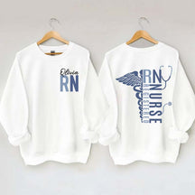 Personalized Registered Nurse Sweatshirt