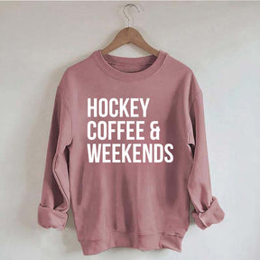 Hockey Coffee & Weekends Sweatshirt