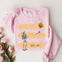 Funny Skeleton Lost Balloon Sweatshirt