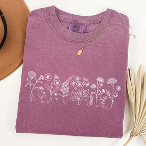 Anti Capitalist FDT Floral T-Shirt