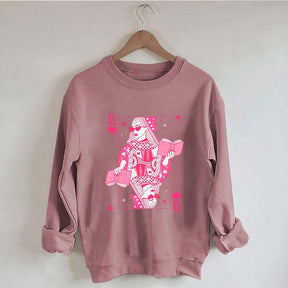 Retro Bookish Queen Sweatshirt