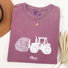 Funny Tractor Hay Pun T-Shirt