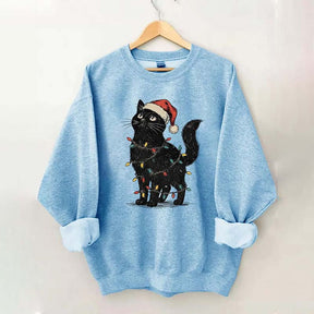Cat Christmas Sweatshirt