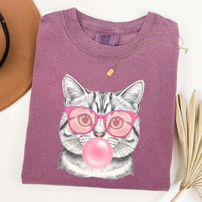 Bubble Gum Kitten Vintage Style T-Shirt