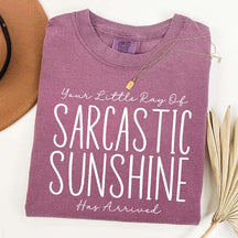 Your Little Ray of Sarcastic Sunshine Has Arrived Simple T-Shirt