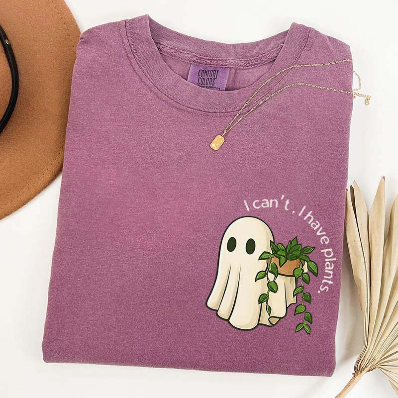 Ghost Plant Spooky Cute T-Shirt