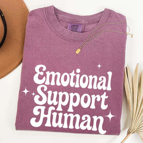 Emotional Support Human Minimalist T-Shirt
