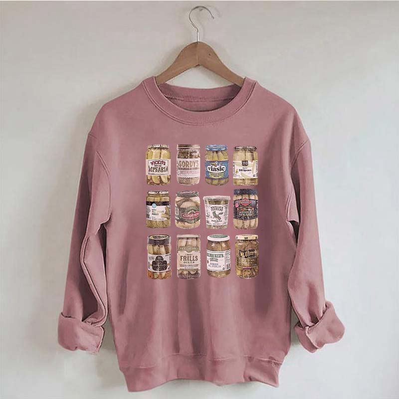 Vintage Canned Pickles Sweatshirt