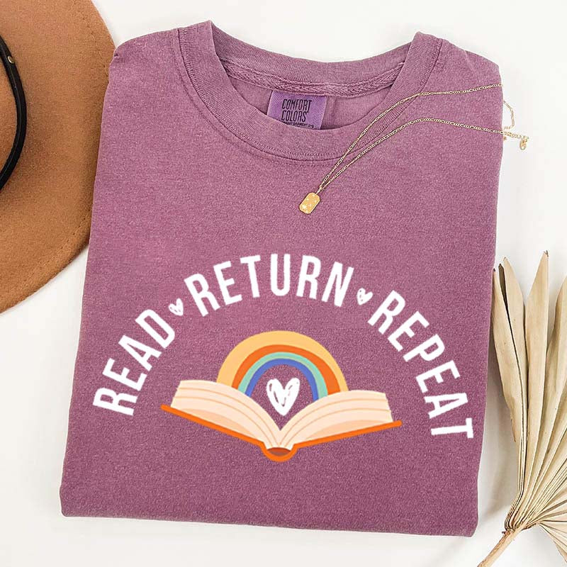 Read Return Repeat Cute T-Shirt