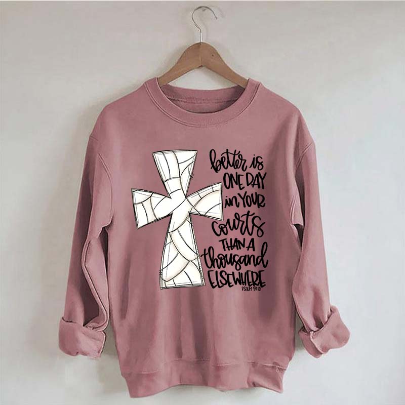 Volleyball Religous Sweatshirt