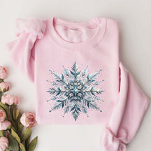 Snowflake Winter Christmas Sweatshirt