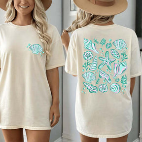 Summer Seashells Comfort Colors T-Shirt