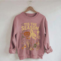 Tis' the Season Pumpkin Ghost Cute Sweatshirt