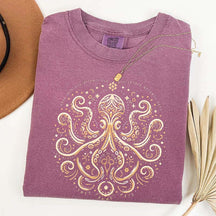 Comfort Colors Quiet Activism Mandala Ocean Lover T-Shirt