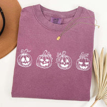 Minimalist Halloween Pumpkin T-Shirt