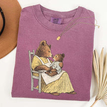 Vintage Storybook Bear Cub T-Shirt