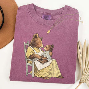 Vintage Storybook Bear Cub T-Shirt