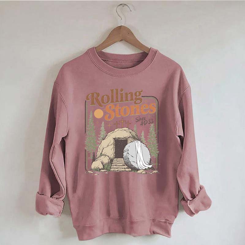 Comfort Colors Rolling Stones Easter Sweatshirt