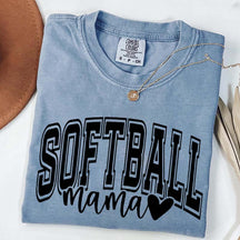 Softball Mama Comfort Color T-Shirt