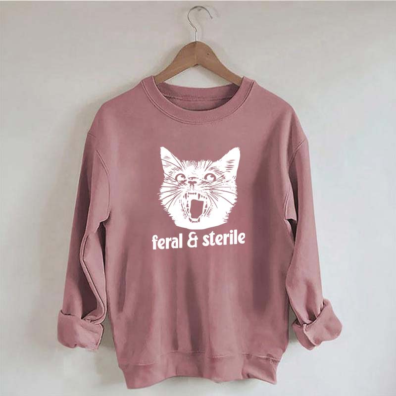 Feral and Sterile Cat Sweatshirt