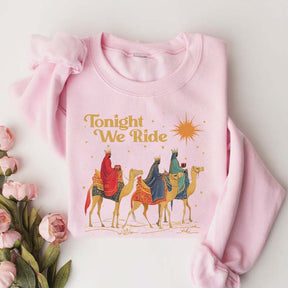 Retro Tonight We Ride Faith Sweatshirt