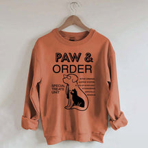 Paw And Order Fur Mama Sweatshirt