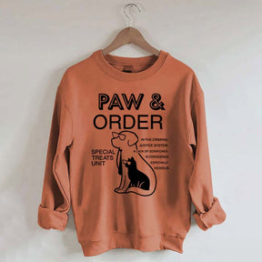 Paw And Order Fur Mama Sweatshirt