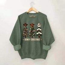 Western Christmas Tree Sweatshirt