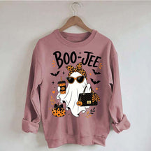 Coquette Ghost Leopard Cute Sweatshirt