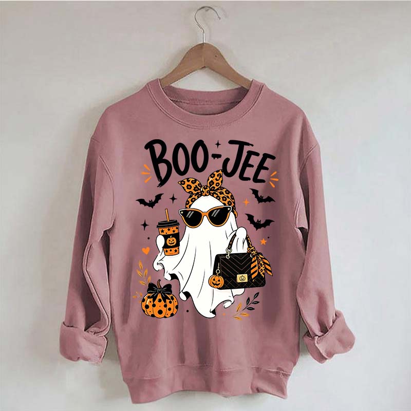 Coquette Ghost Leopard Cute Sweatshirt