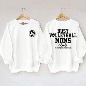Busy Volleyball Mom Club Sweatshirt
