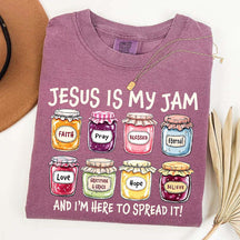 Funny Jesus Is My Jam Religous T-Shirt