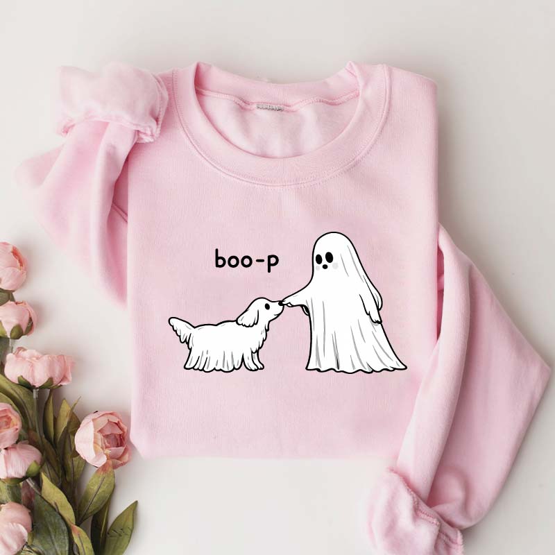 Spooky Season Boo-P Halloween Crewneck Sweatshirt