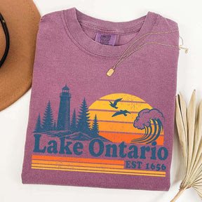 Vintage Lake Ontario Great Lakes T-Shirt
