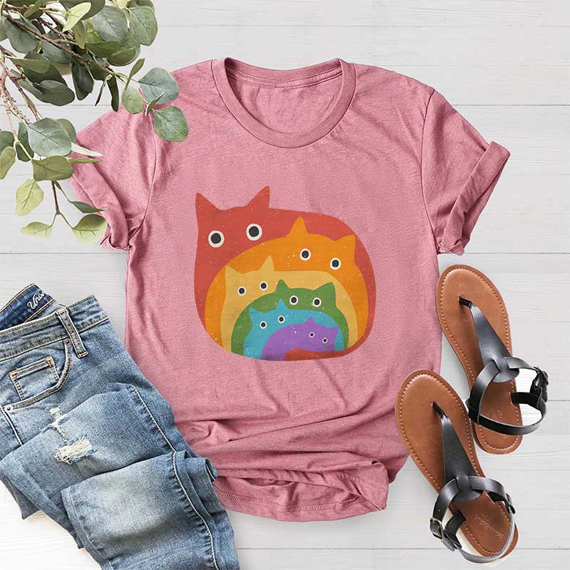 Rainbow Cats T-Shirt